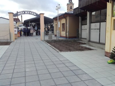 Rynek miejski w Żarach