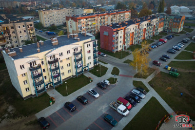 (Polski) Budynek wielorodzinny przy ulicy Bema w Żaganiu