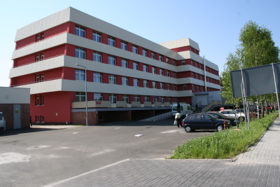Szpital powiatowy w Żaganiu przy ulicy Żelaznej