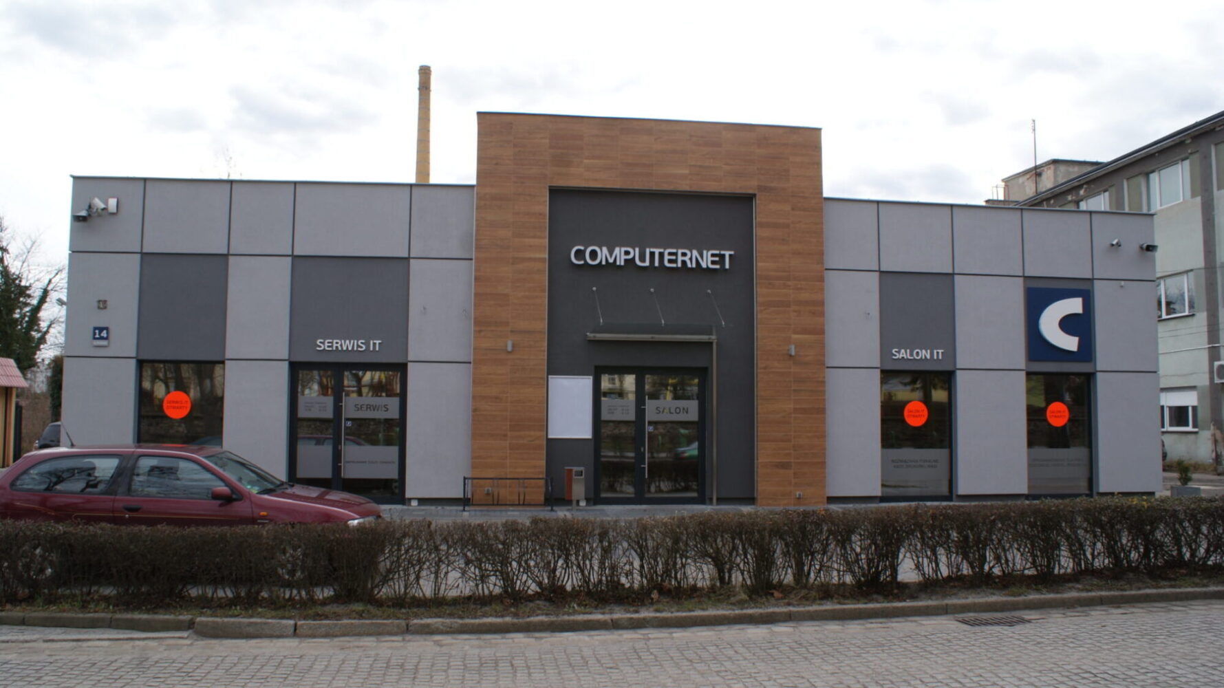 Budowa Computernet w Żarach